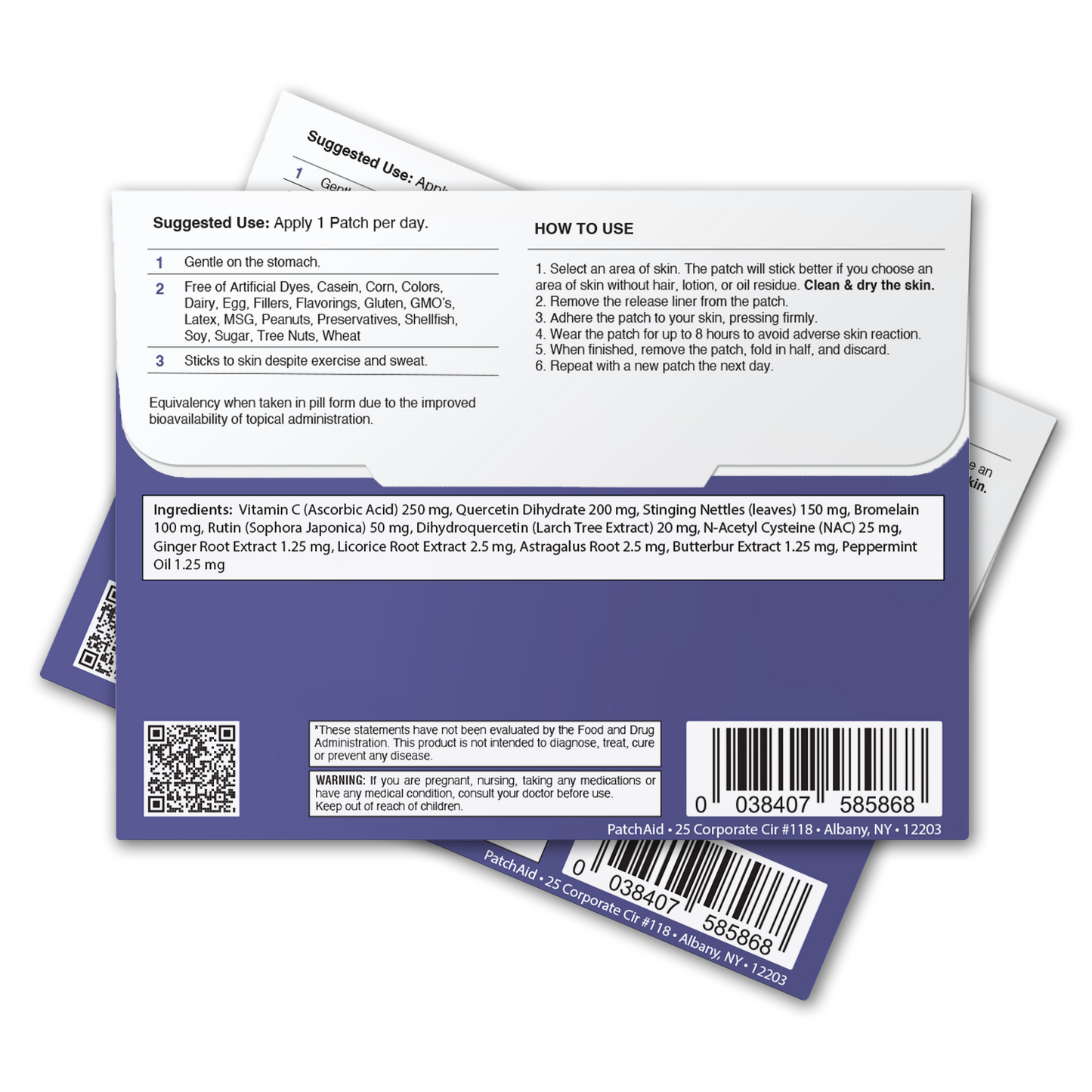 Kids Allergy Relief Patch – Fast-Acting Allergen Fighter: 1-Pack