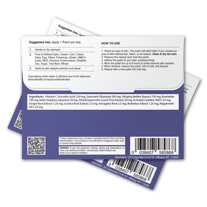 Kids Allergy Relief Patch – Fast-Acting Allergen Fighter: 1-Pack