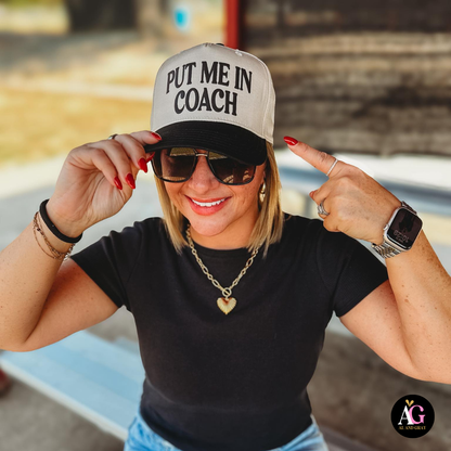 Put Me In Coach: Black/Natural
