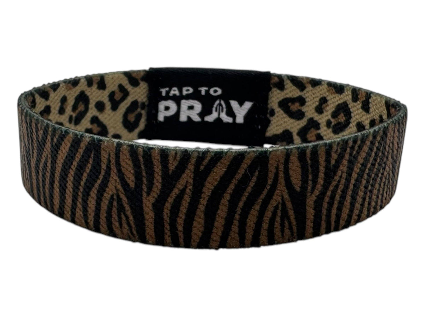 Tap To Pray™ Wristbands - Safari Leopard: Small