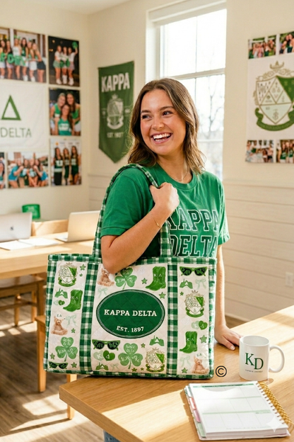 Kappa Delta Sorority Tote Bag