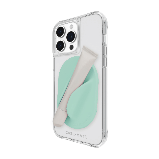 Glossy™ Adhesive Lip Gloss Holder: Mint Green