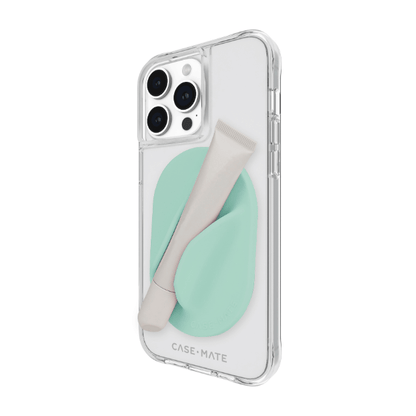 Glossy™ Adhesive Lip Gloss Holder: Mint Green