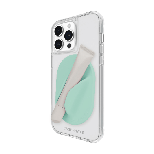 Glossy™ Adhesive Lip Gloss Holder: Mint Green