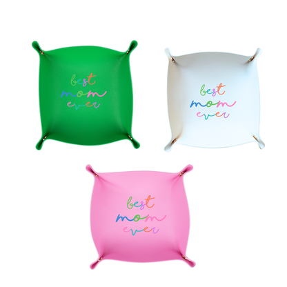 Best Mom Ever Gift Tray | Mother's Day gift, 3 colors: White