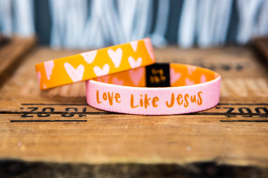 Love Like Jesus KID'S SIZE Stretchy Bracelet