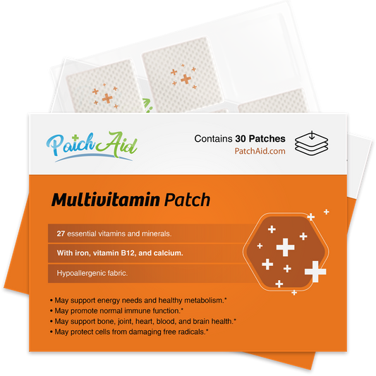 MultiVitamin Plus Patch - Daily Vitamins & Mineral Support: 1-Pack