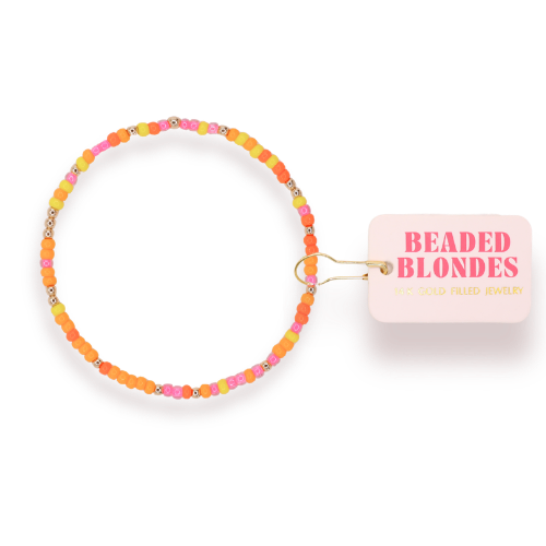 Sunkissed Sprinkle Bracelet: Standard 6.75 inch