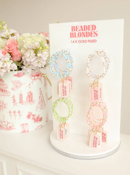 Pink Luster Pearl Bracelet: Standard 6.75 inch