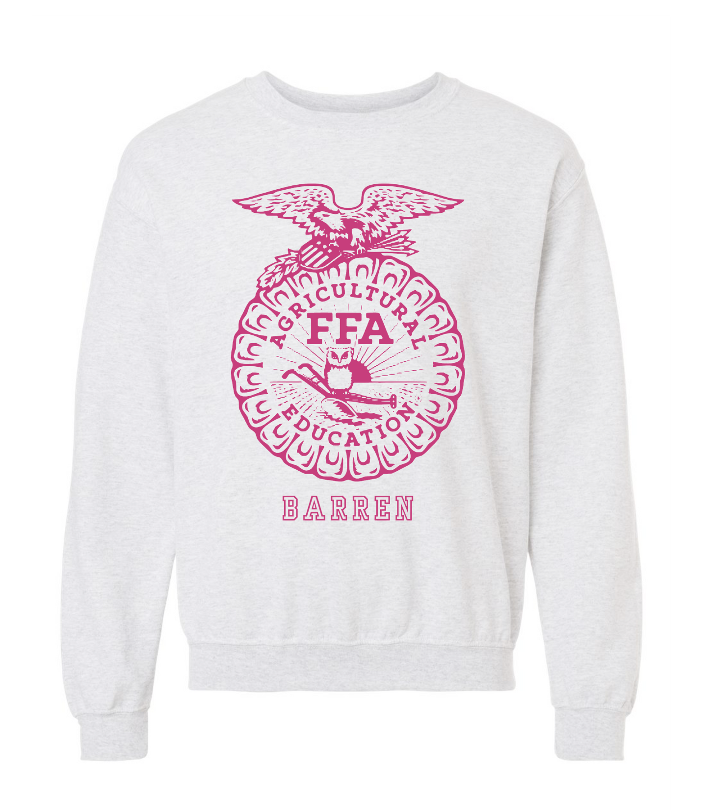 Pink Style Crewneck Sweatshirt