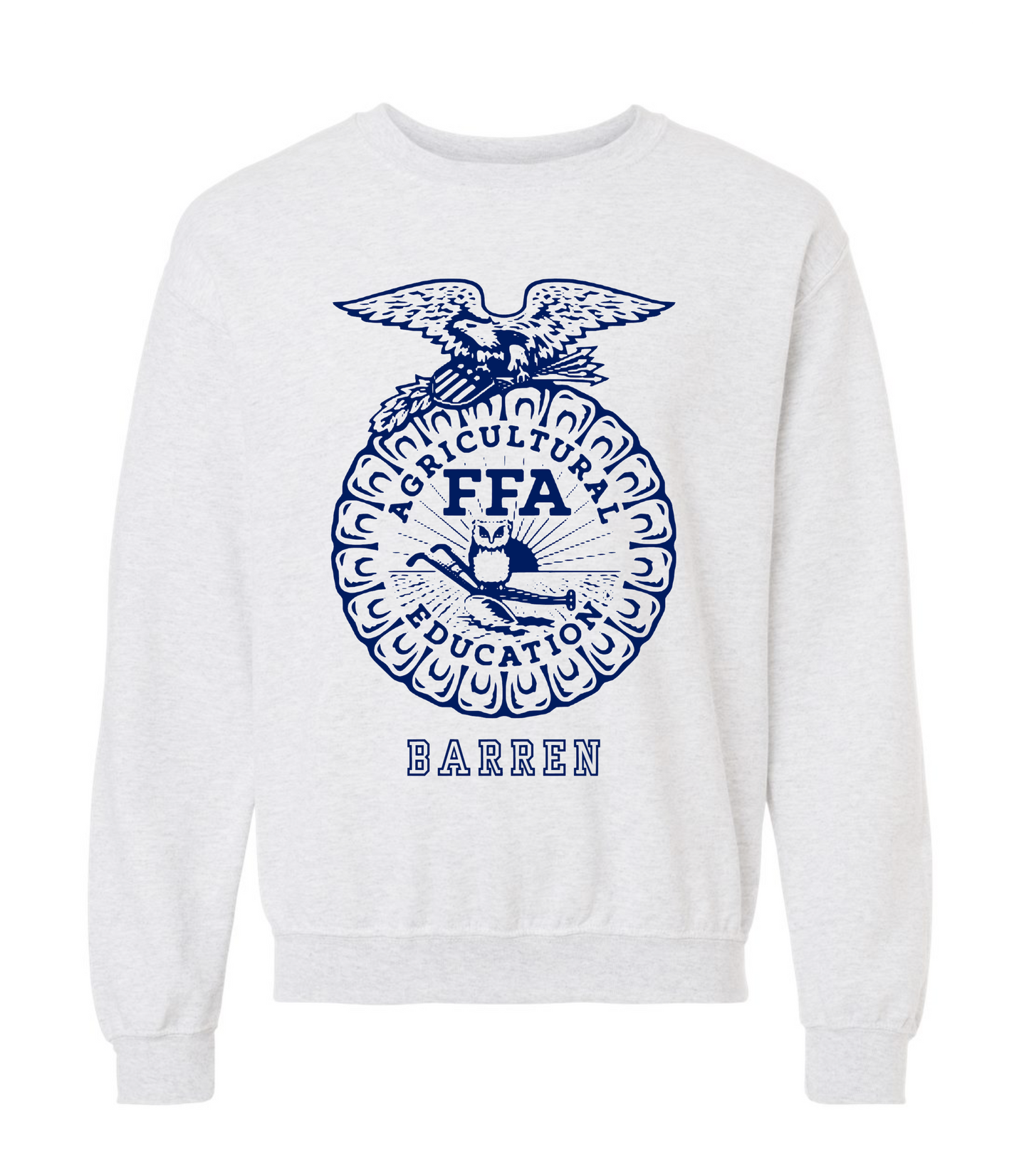 Blue Style Crewneck Sweatshirt