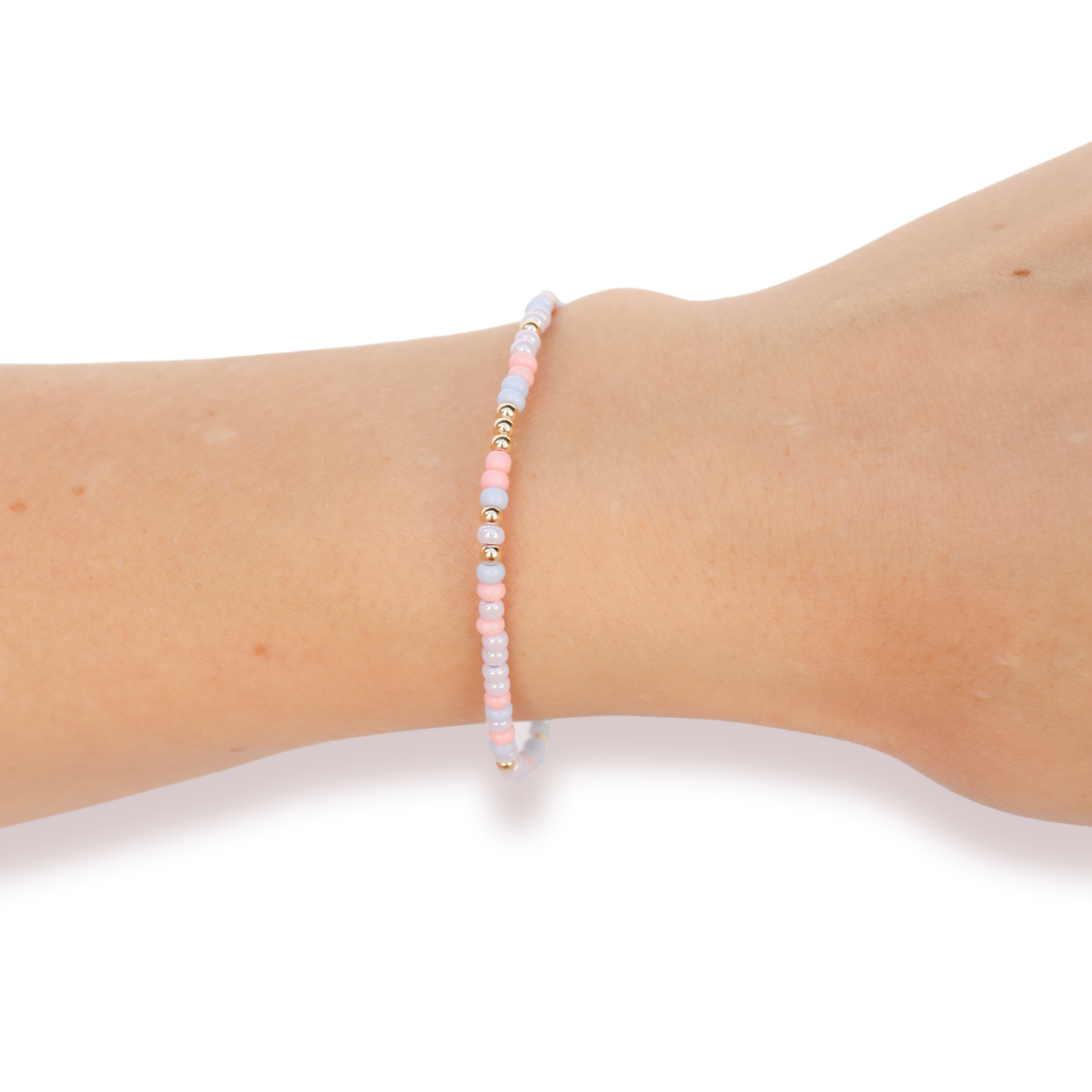 Pastel Sprinkle Bracelet: Standard 6.75 inch