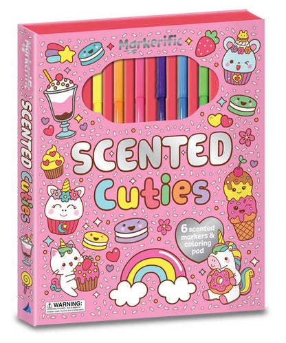 Markerific: Scented Cuties by: Folders; 24 pages / English