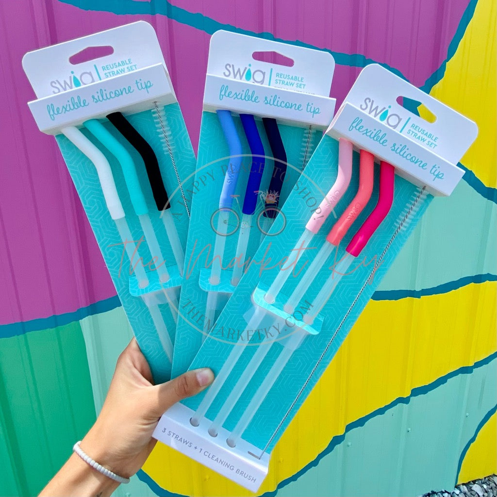 Swig Mega Mug Straws & Cleaning Brush