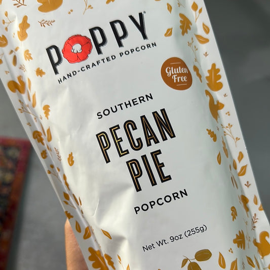 Poppy Pecan Pie Gourmet Popcorn- Fall Market Bag