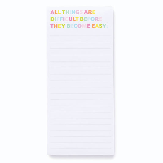 All Things List Pad