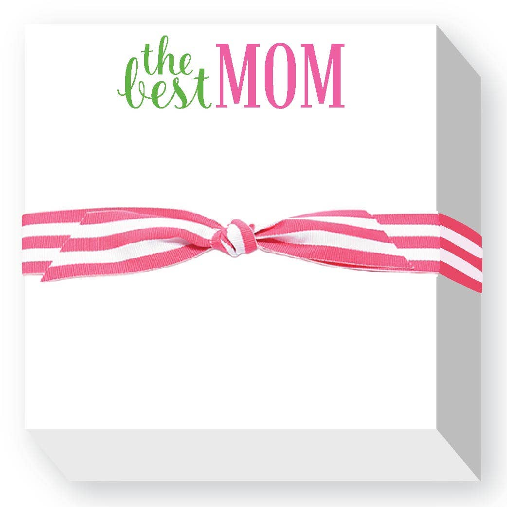 THE BEST MOM CHUBBIE NOTEPAD