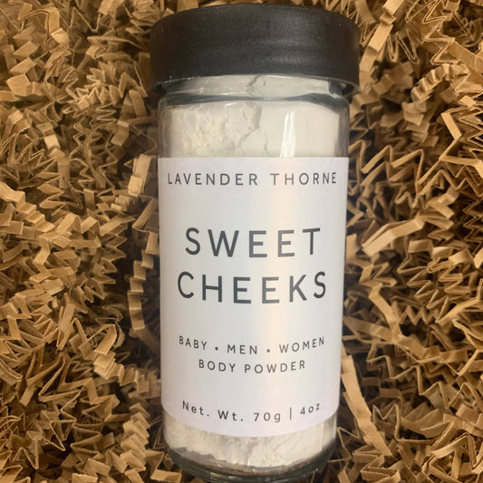 Sweet Cheeks Adult & Baby Body Powder