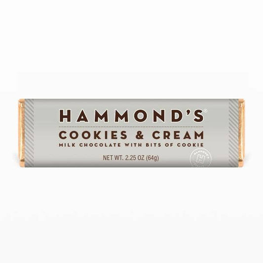 Cookies and Creme Milk Chocolate Bar 2.25oz