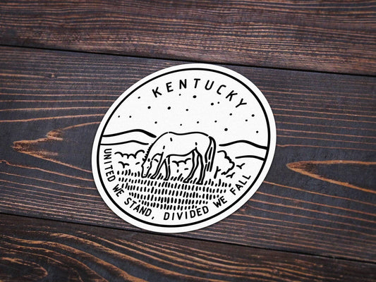 Kentucky Sticker: 2"