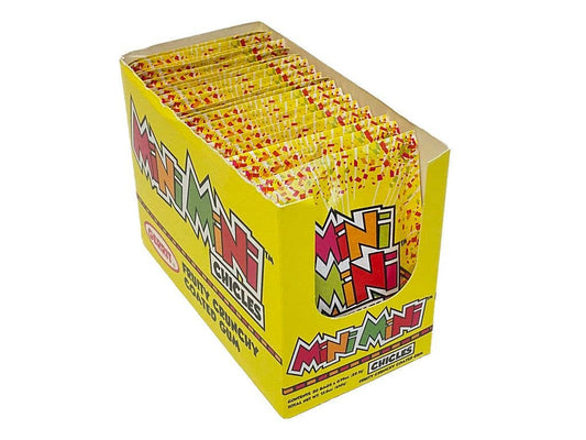 Mini Mini Chicles, Fruity Crunchy Coated Gum,