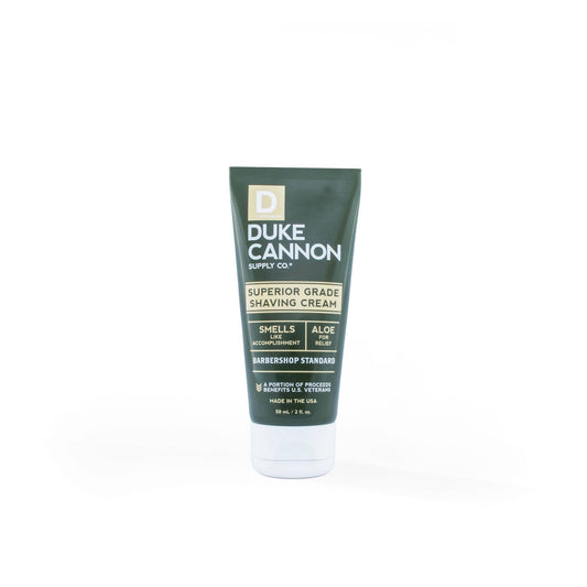 Superior Grade Shaving Cream Travel Size