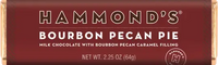 Bourbon Pecan Pie Milk Chocolate Candy Bar  2.25oz