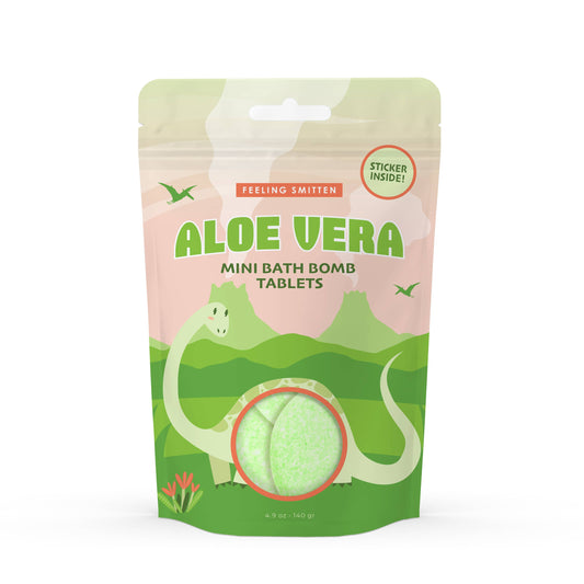 Aloe Vera Dino Bath Bomb Tablets