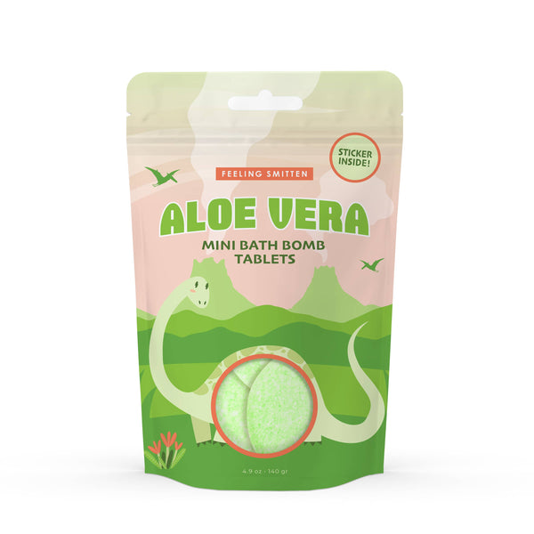 Aloe Vera Dino Bath Bomb Tablets
