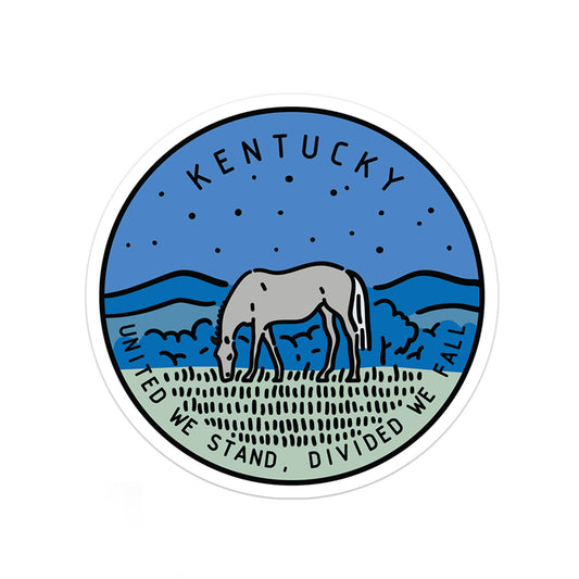 Kentucky Sticker: 2"