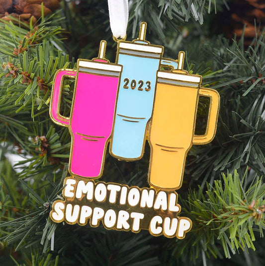2023 Emotional Support Cup Christmas Ornament