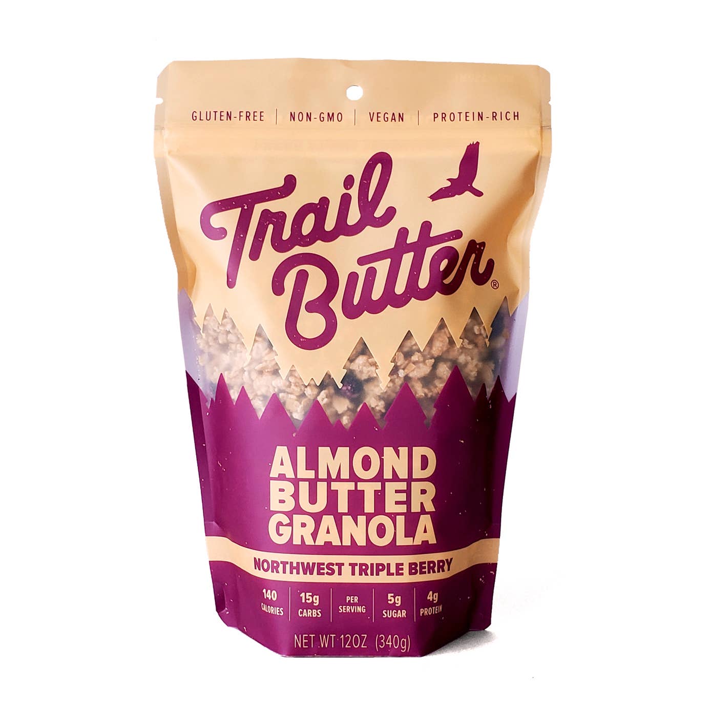 NW Triple Berry Almond Butter Granola Big Crunch 12oz Pouch