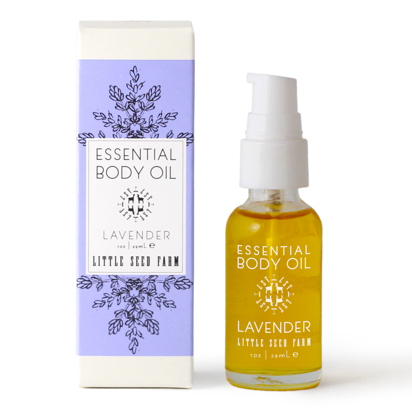 Mini Lavender Essential Body Oil - 1oz