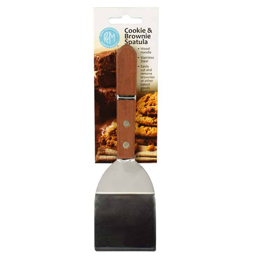 Spatula 7.5" w/Wood Handle Carded