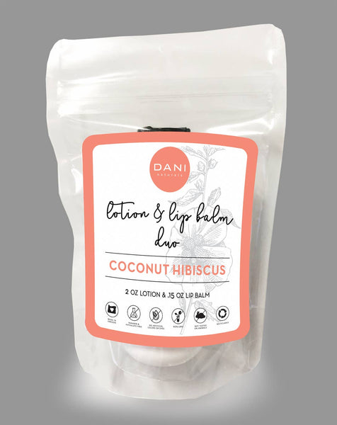 NEW PRODUCT - Lotion & Lip Balm Duo, Coconut Hibiscus