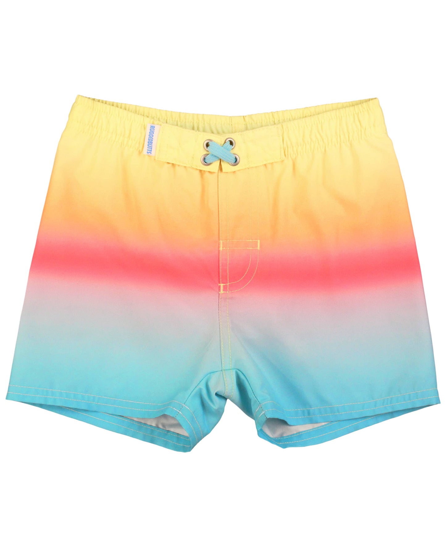 Beach Paradise Swim Trunks: 5 / Multi-Color