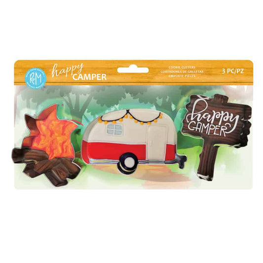 Happy Camper 3PC Cookie Cutter Set