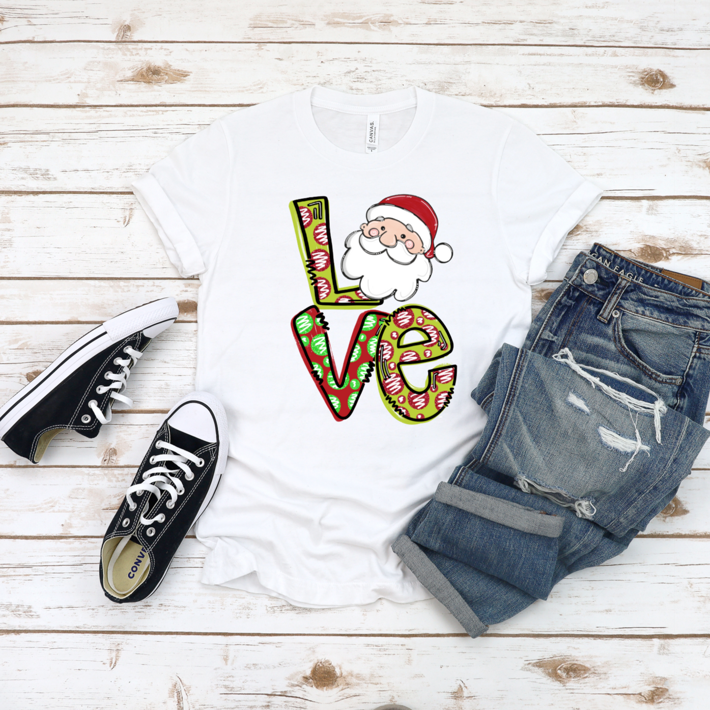 Santa Love- (Apparel Options)