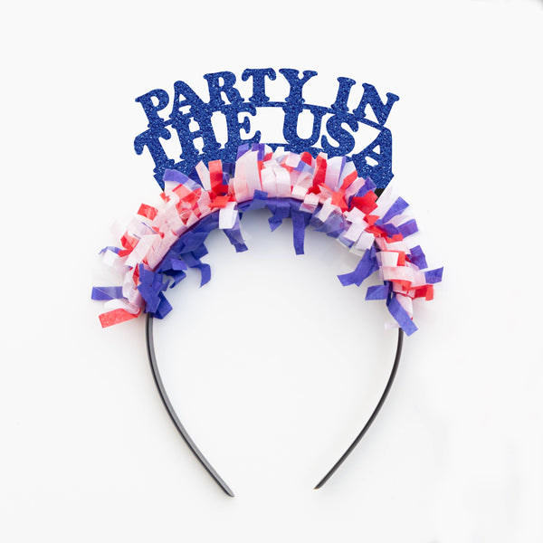 Party in the USA - 4th of July Party Decor - Party Headband