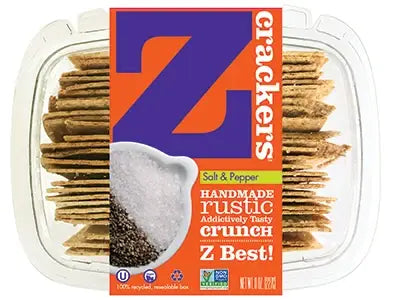 Salt + Pepper Handmade Artisan Cracker