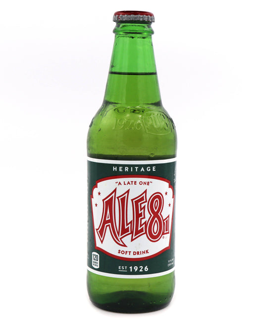 Ale-8 Heritage Soda, 12oz Glass Bottle