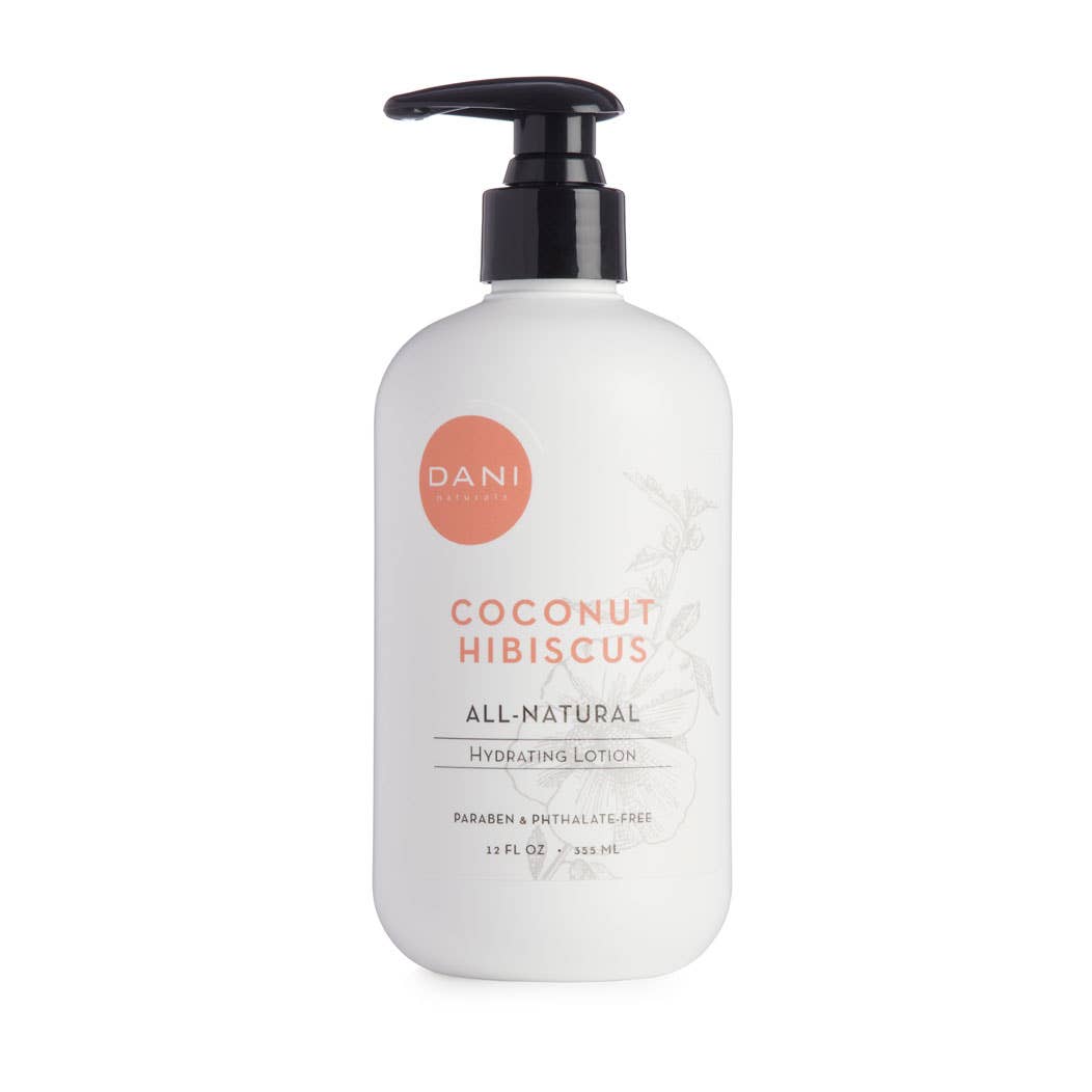 12oz Coconut Hibiscus Body Lotion