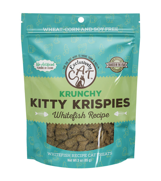 KITTY KRISPIES - Whitefish Recipe - NEW Cat Treats