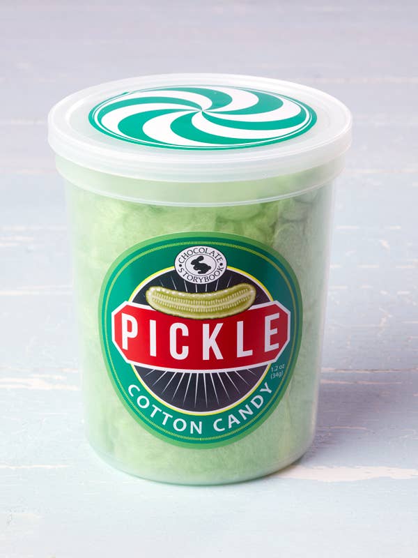 Pickle Cotton Candy