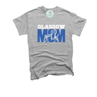 Glasgow Golf Mom Blue Logo Tee