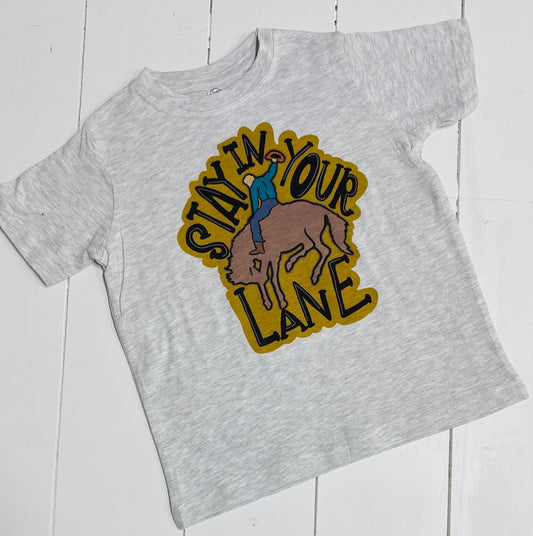 Stay In Your Lane Tee- Toddler/Youth