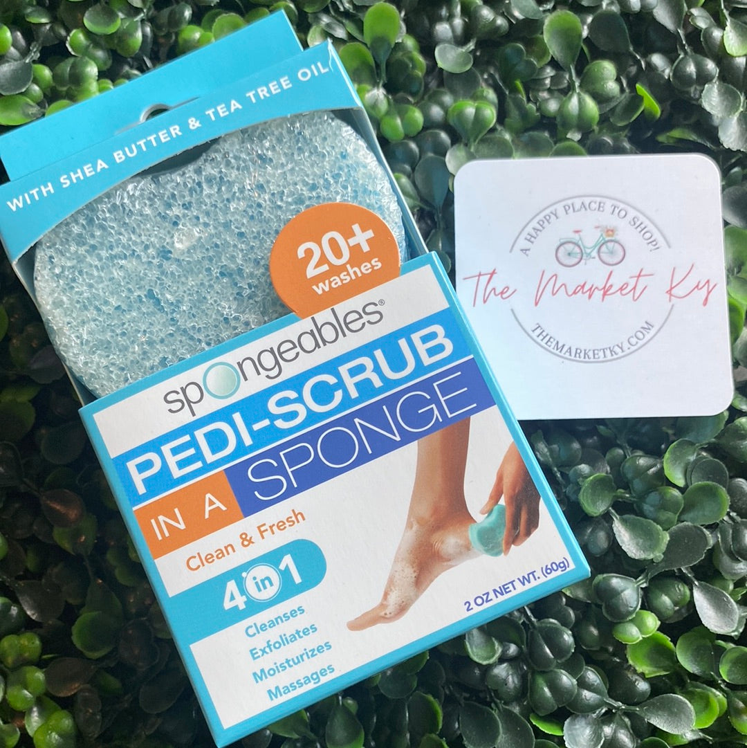 Pedi-Scrub in a Sponge- Clean & Fresh