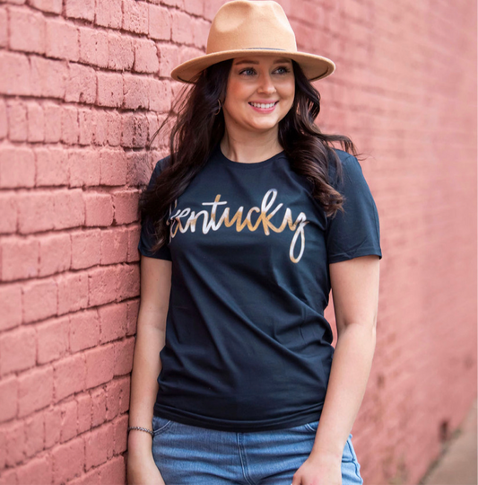 Kentucky Cowhide Tee