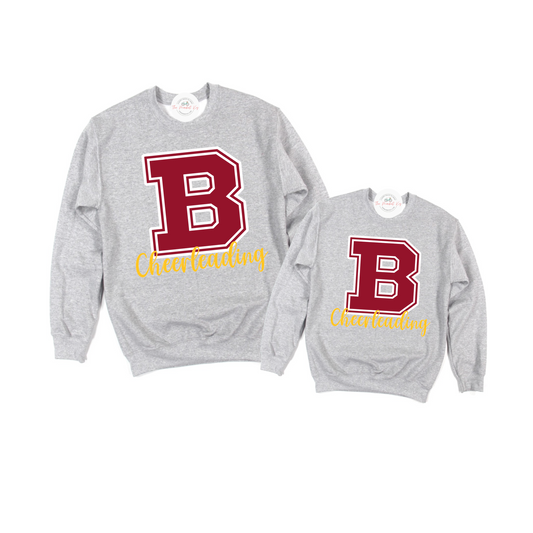 Barren B Cheer Sweatshirt (Youth & Adult)