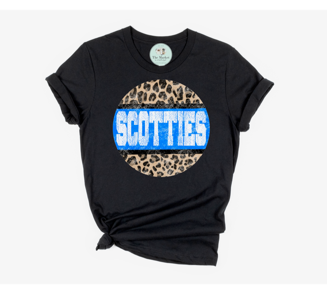 Scotties Spirit Black Tee